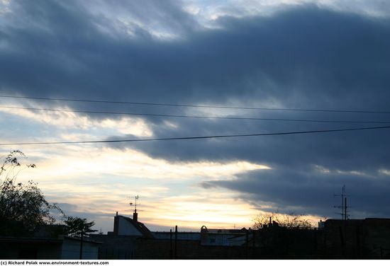 Blue Clouded Skies