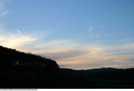 Blue Clouded Skies