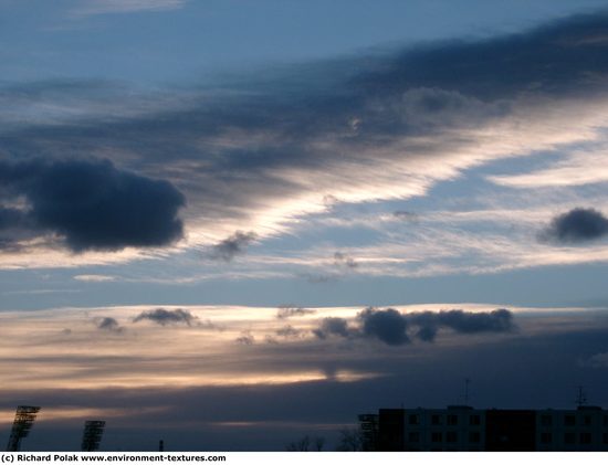 Blue Clouded Skies