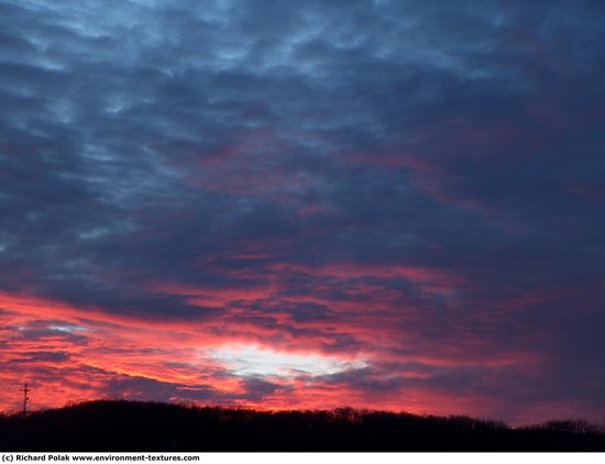 Blue Clouded Skies