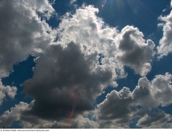 Blue Clouded Skies