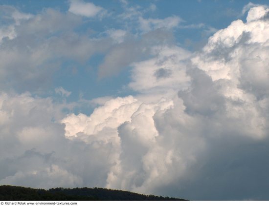 Blue Clouded Skies