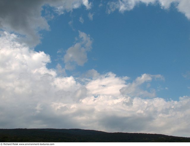 Blue Clouded Skies