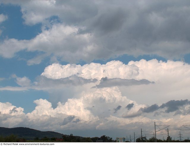 Blue Clouded Skies