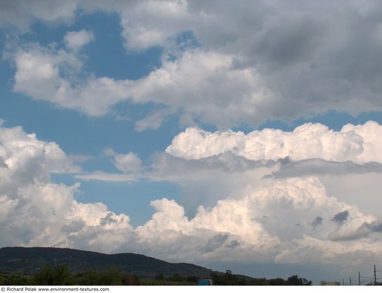 Blue Clouded Skies