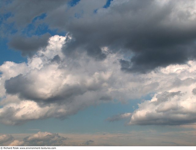 Blue Clouded Skies