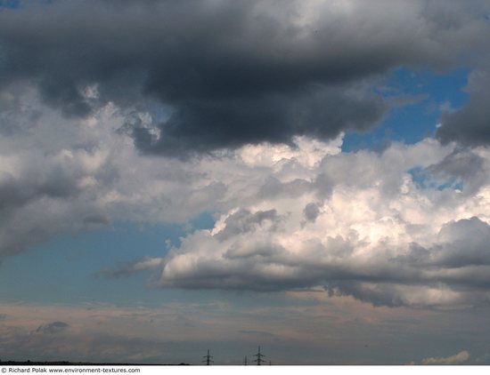 Blue Clouded Skies