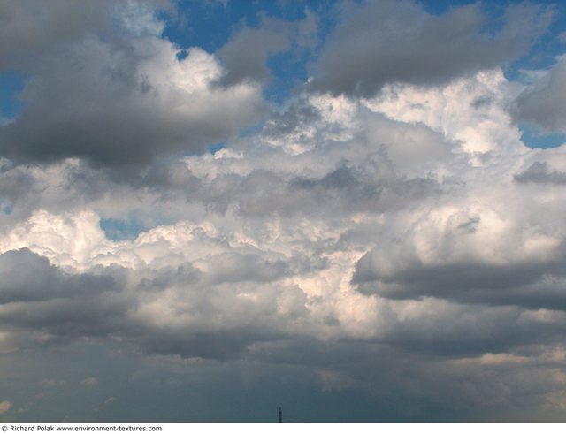 Blue Clouded Skies