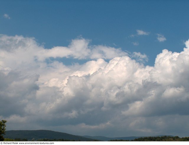 Blue Clouded Skies