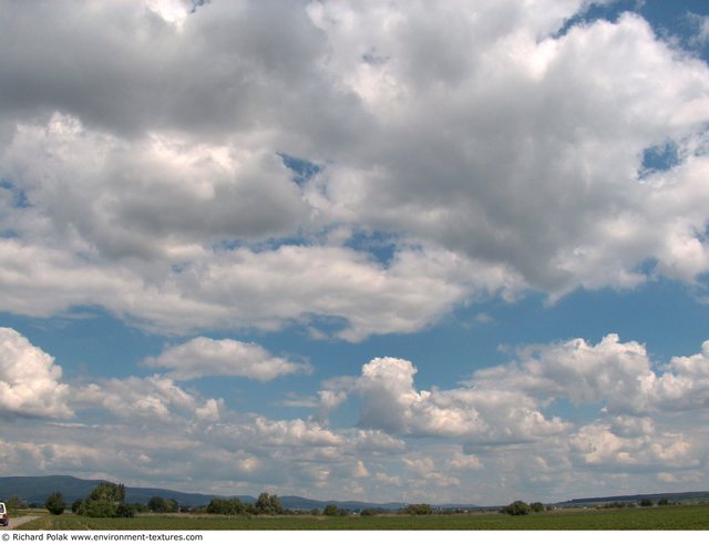 Blue Clouded Skies