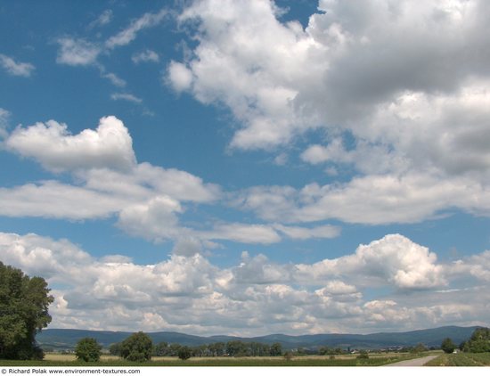 Blue Clouded Skies