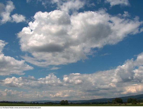 Blue Clouded Skies