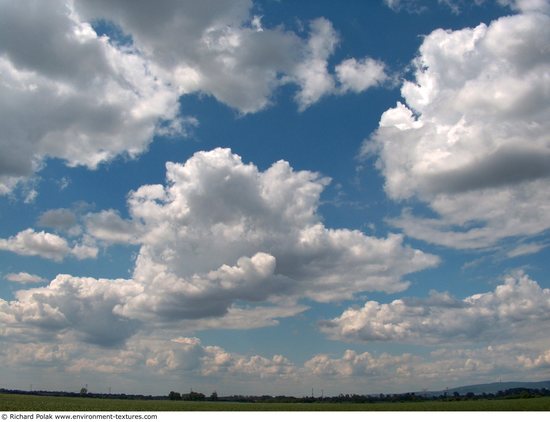 Blue Clouded Skies