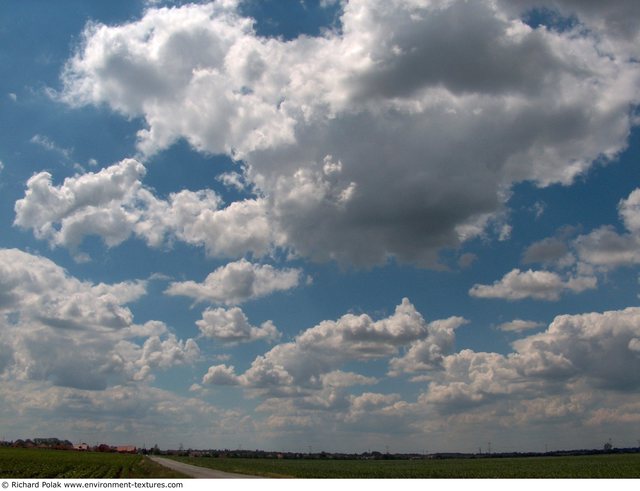 Blue Clouded Skies