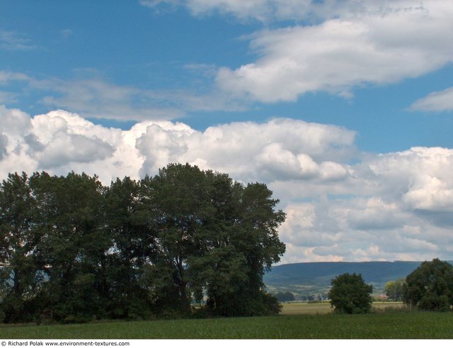 Blue Clouded Skies