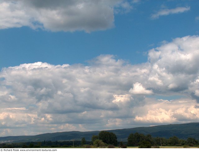 Blue Clouded Skies