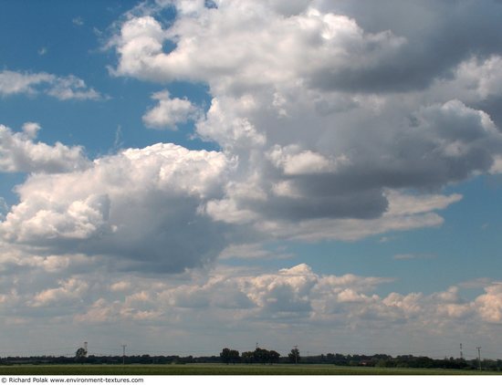 Blue Clouded Skies