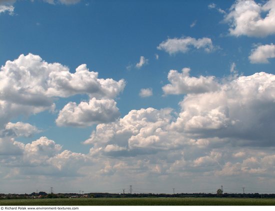 Blue Clouded Skies