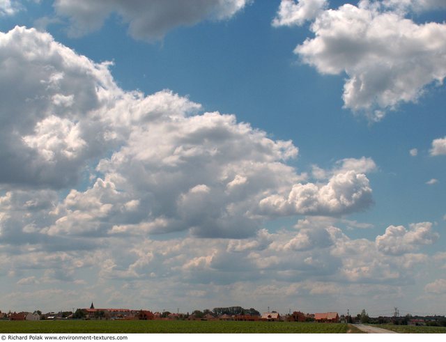 Blue Clouded Skies