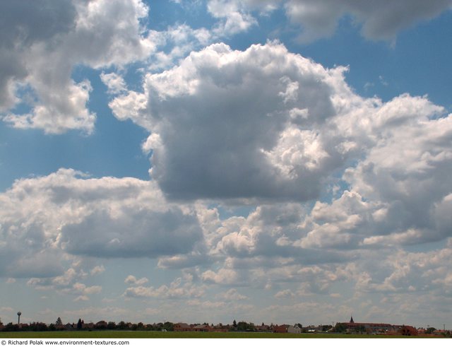 Blue Clouded Skies