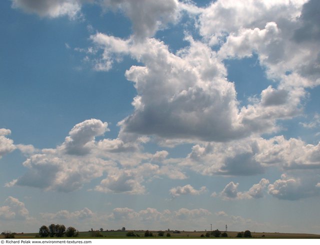 Blue Clouded Skies