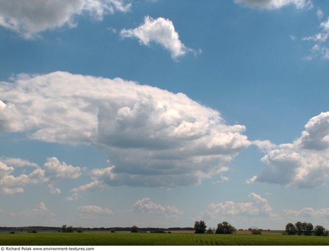 Blue Clouded Skies