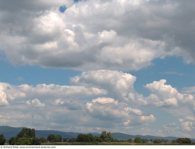 Blue Clouded Skies