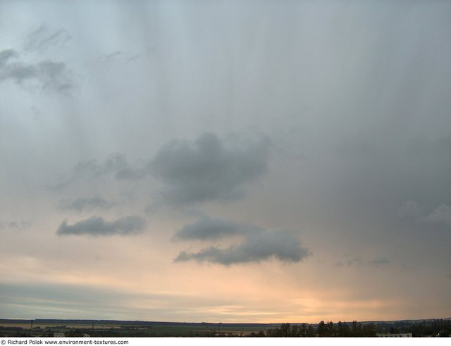 Blue Clouded Skies