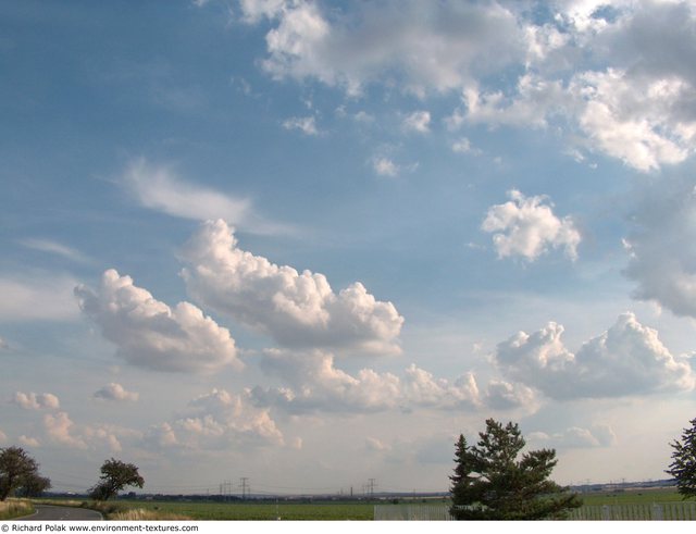 Blue Clouded Skies