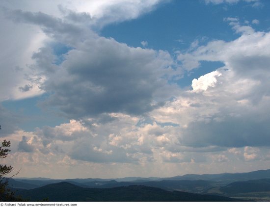 Blue Clouded Skies