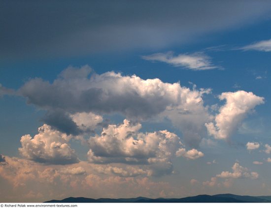 Blue Clouded Skies