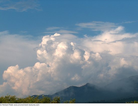 Blue Clouded Skies