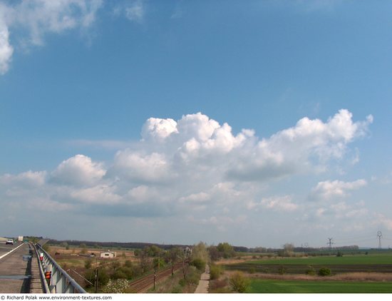 Blue Clouded Skies