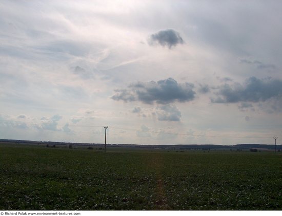 Blue Clouded Skies