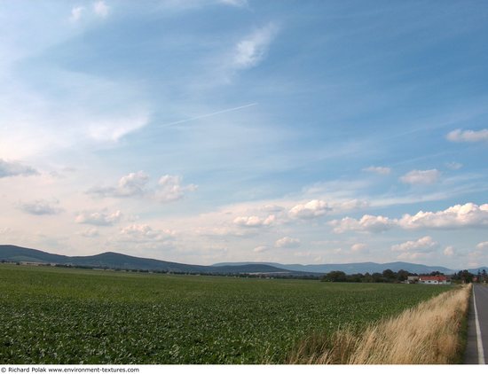 Blue Clouded Skies