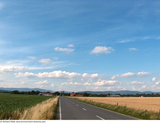 Blue Clouded Skies