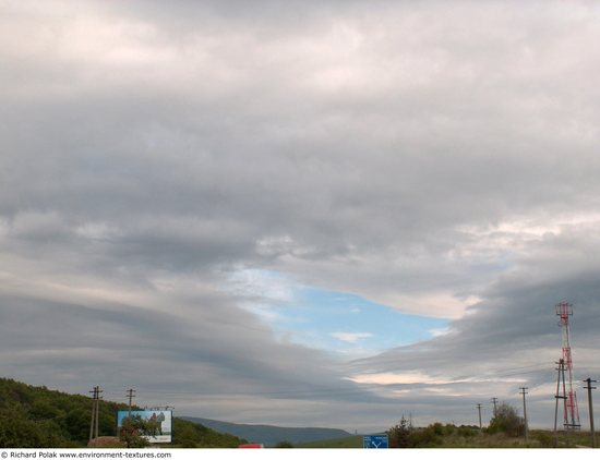 Blue Clouded Skies