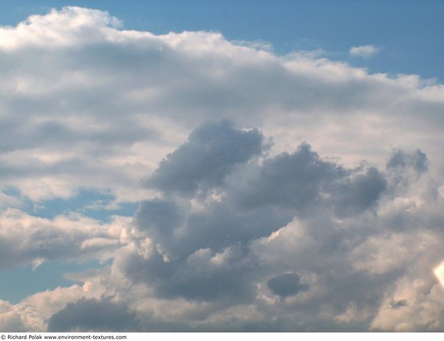 Blue Clouded Skies