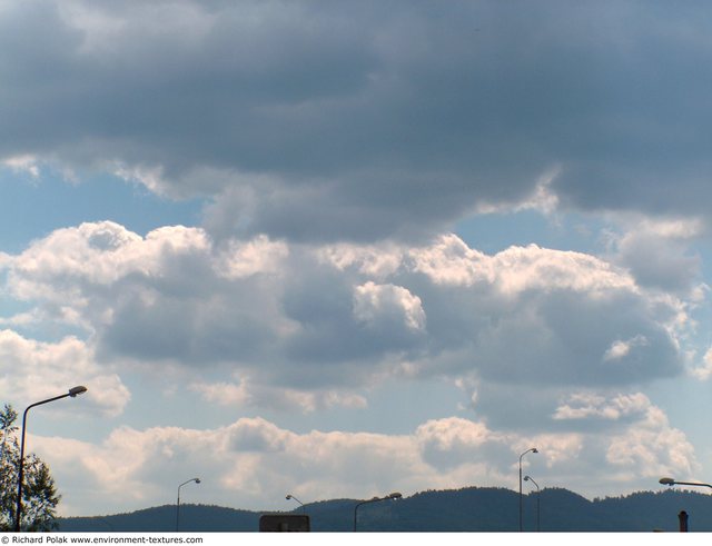 Blue Clouded Skies