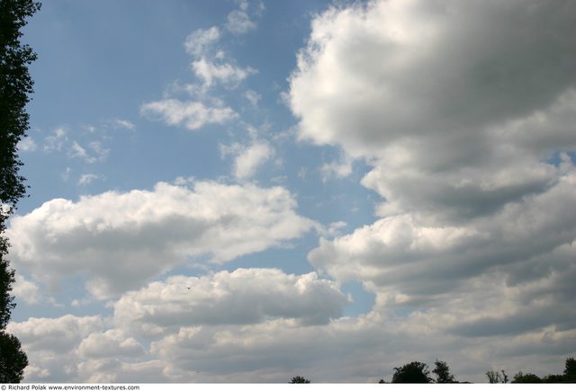 Blue Clouded Skies