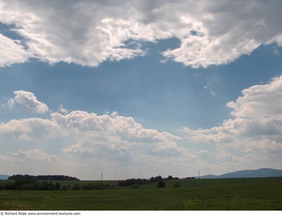 Blue Clouded Skies