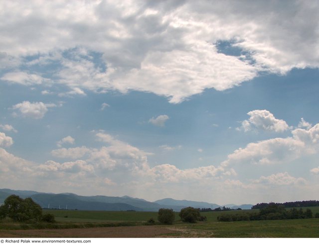 Blue Clouded Skies