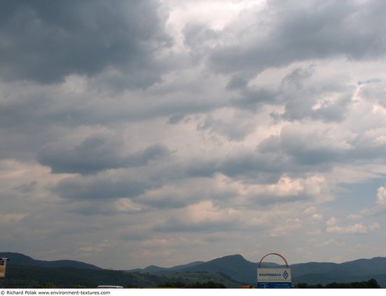 Blue Clouded Skies