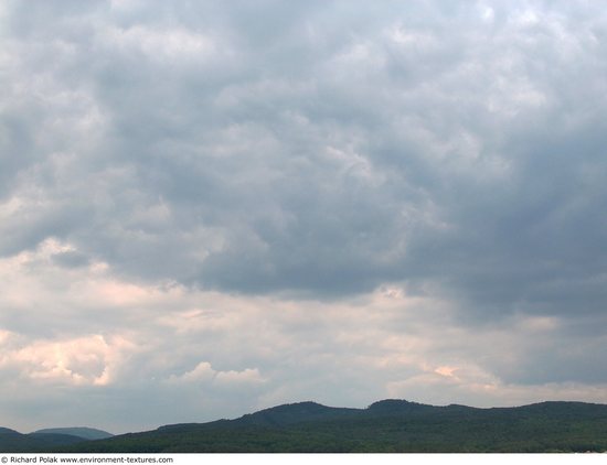 Blue Clouded Skies