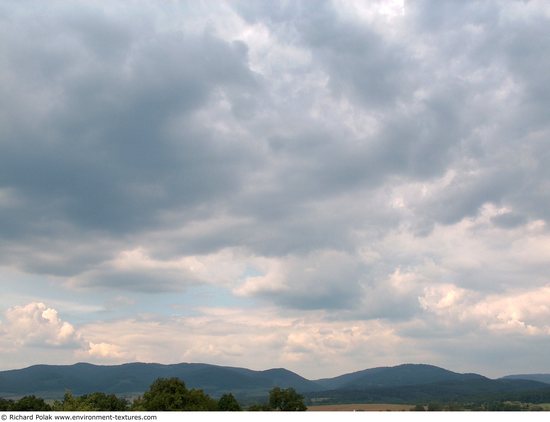 Blue Clouded Skies