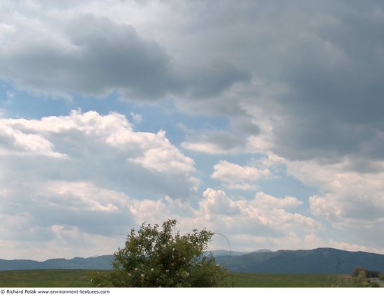 Blue Clouded Skies