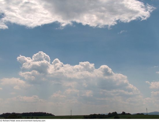 Blue Clouded Skies