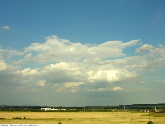 Blue Clouded Skies