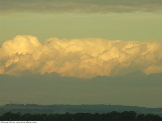 Blue Clouded Skies