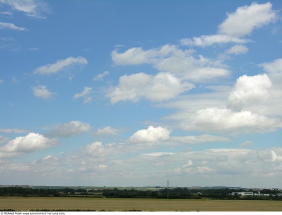 Blue Clouded Skies